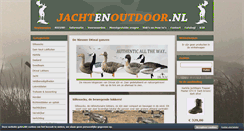 Desktop Screenshot of jachtenoutdoor.nl